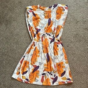 Patterned Tshirt Dress Shein NEW